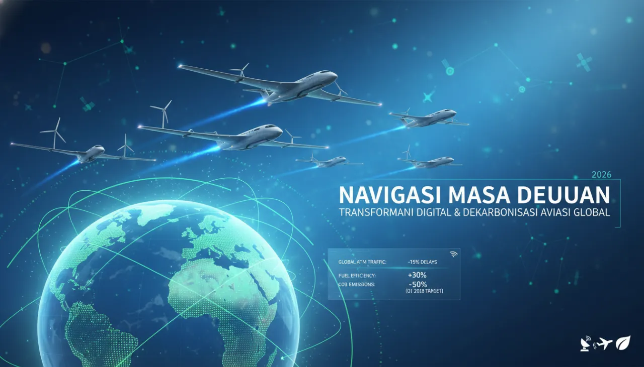 Navigasi Masa Depan: Transformasi Digital dan Dekarbonisasi dalam Aviasi Global 2026