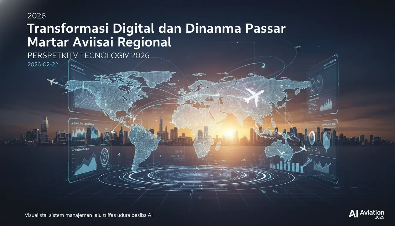 Transformasi Digital dan Dinamika Pasar Aviasi Regional: Perspektif Teknologi 2026