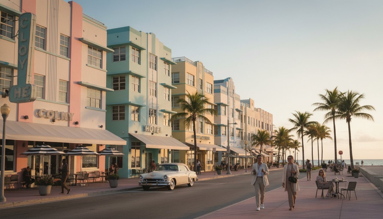 Navigasi Arsitektur: Rute Jalan Kaki Menelusuri Distrik Art Deco di Miami